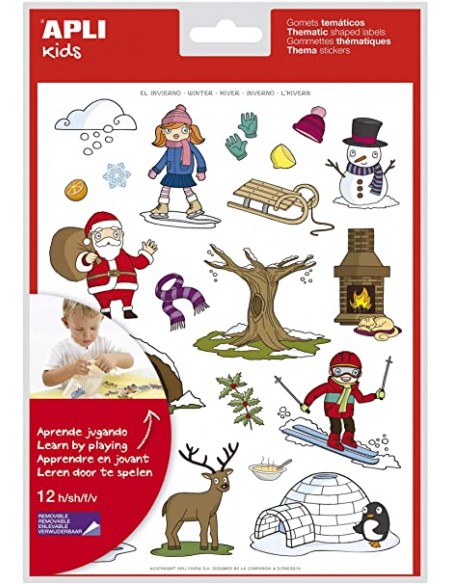 Gomets temáticos el invierno