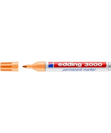 Rotulador Edding 3000 naranja