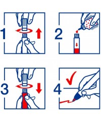 Rotulador Edding 3000 rosa