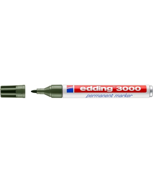 Rotulador Edding 3000 verde 2