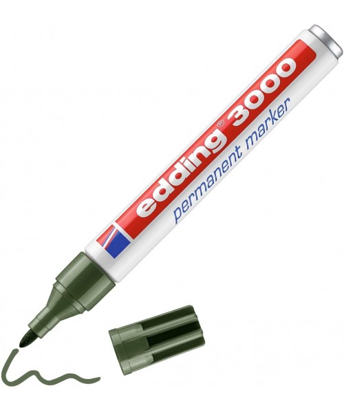 Rotulador Edding 3000 - Verde