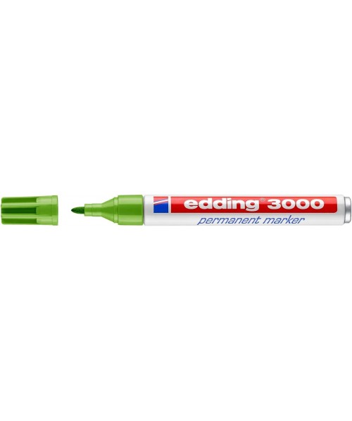 Rotulador Edding 3000 verde pistacho 2