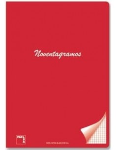Libreta noventagramos A4 - cuadro 5 X 5 mm. 2