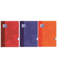 10 Libretas Oxford A4 pauta ancha 3,5 mm.