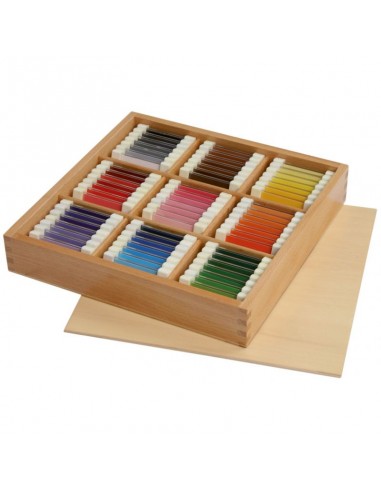 Tablillas de colores - Montessori