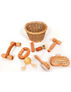 Cesta masaje 8 piezas