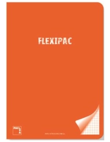 Libretas flexipac A5+ cuadro 4 mm.
