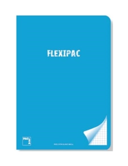 Libretas flexipac A5+ cuadro 5 mm.