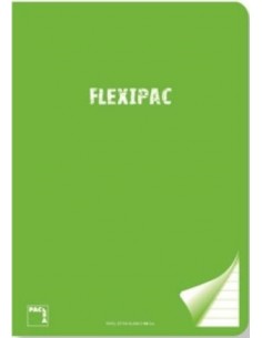Libretas flexipac A5+ pauta ancha 3,5 mm.