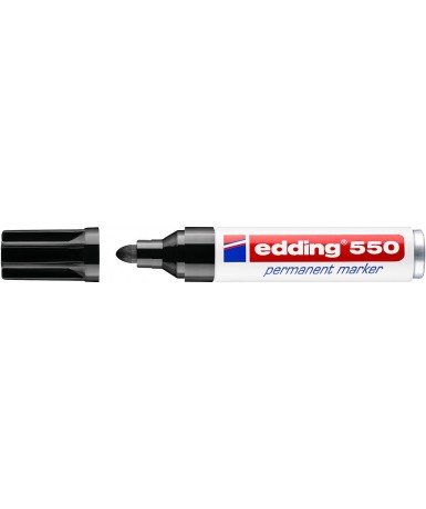 Rotulador edding 550 negro