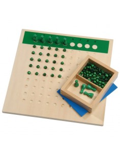 Tablero división - Montessori