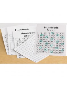 30 Láminas borrables 1-100