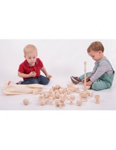 Juego heurístico 63 piezas - Montessori 2