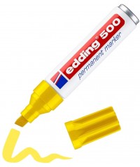 Rotulador edding 500 amarillo