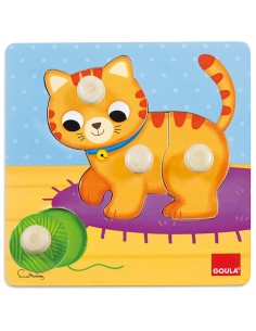 Encaje gato - 4 piezas