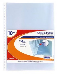 Bolsa 10 Fundas para carpeta In&Out