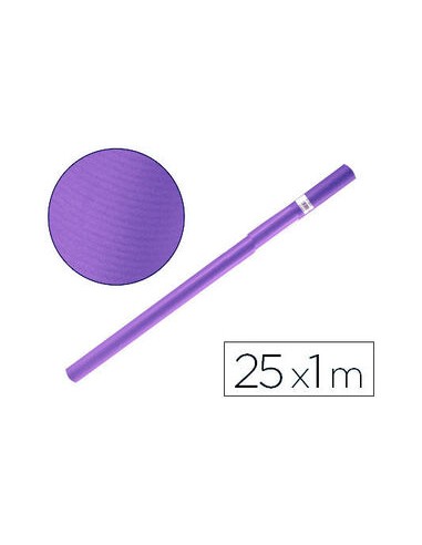Bobina de Papel Kraft continuo 25 m. violeta