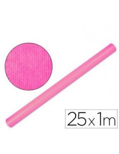Bobina de Papel Kraft continuo 25 m. rosa