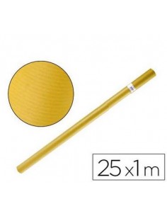 Bobina de Papel Kraft continuo 25 m. amarillo