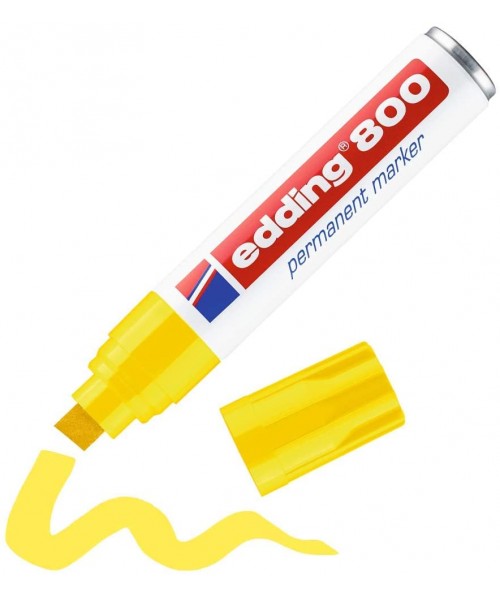 Rotuladores edding 800 amarillo