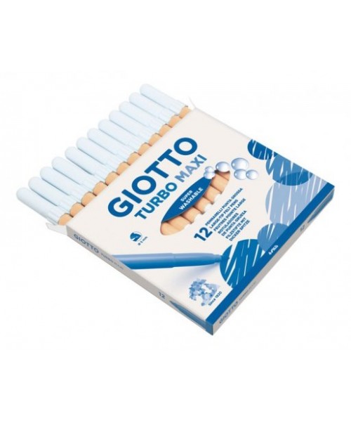 Rotulador Giotto Turbo Maxi carne - 12 u