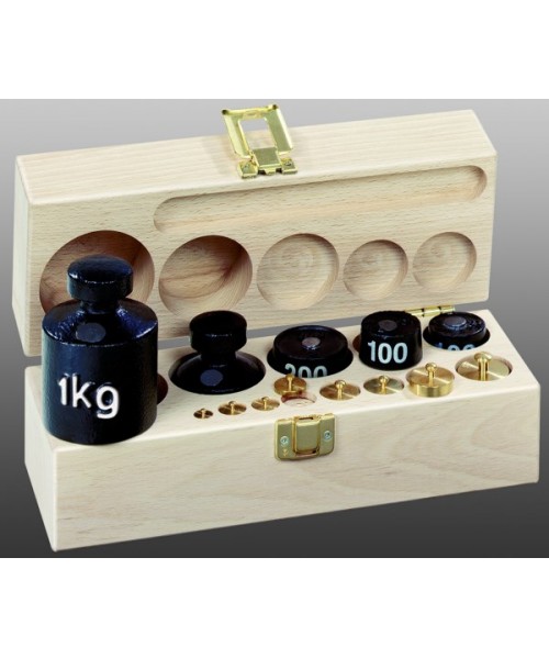 Pesas latón y hierro - 13 unidades