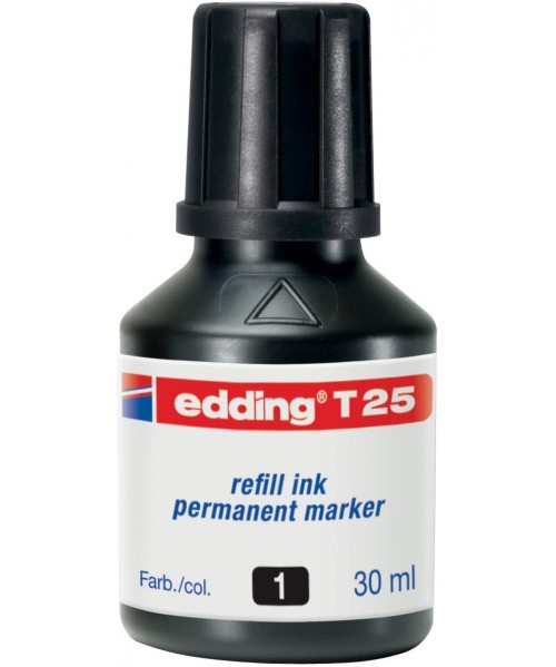 Tinta rotuladores Edding negra