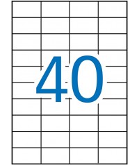 Etiquetas impresión 52,5x29,7MM 4000u
