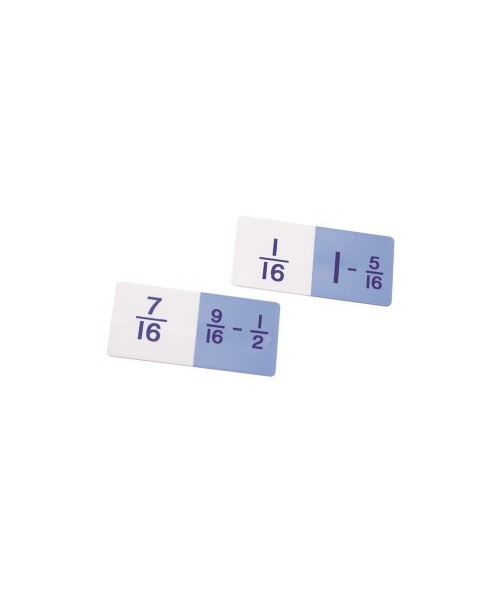 Dominó fracciones - restas T963