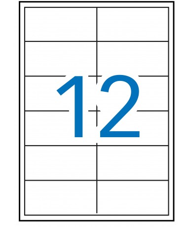 Etiquetas impresión 97x42,4MM 1200u