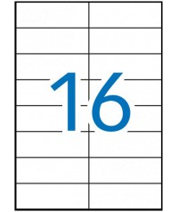 Etiquetas impresión 105x37MM 1600u