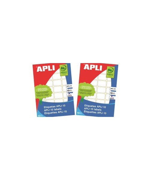 Etiquetas escritura manual 34x67 mm.