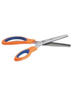 Tijera fieltro dentada borde picos. Faibo