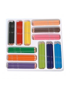 Caja de lapices tropicolor 216 unidades 2