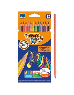 Caja de lapices tropicolor 12 colores