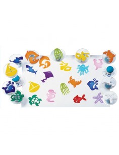 Tampones océano - 14 piezas