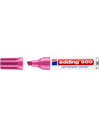 Rotulador edding 500 rosa