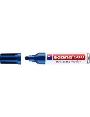Rotulador edding 500 azul