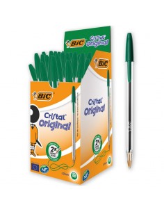 Bolígrafo Bic cristal - Verde