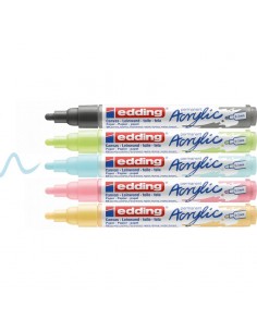 Marcador Edding acrílico pastel 2