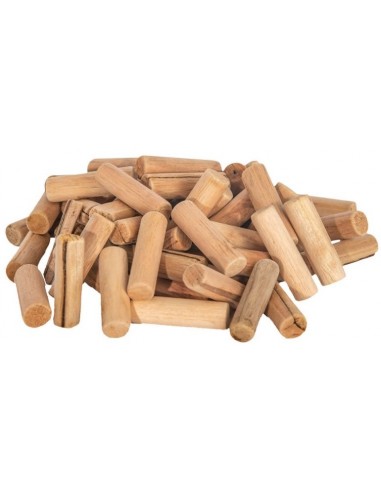 Palitos madera redondos - 150 piezas