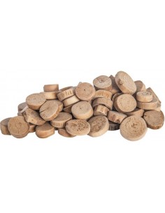 Piezas madera redonda - 550 piezas