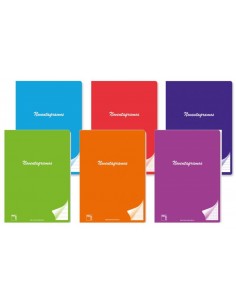 Libretas noventagramos A4 - pauta 3,5 mm.