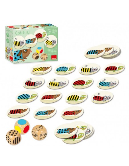 Catch it!. Juego de velocidad visual. Goula