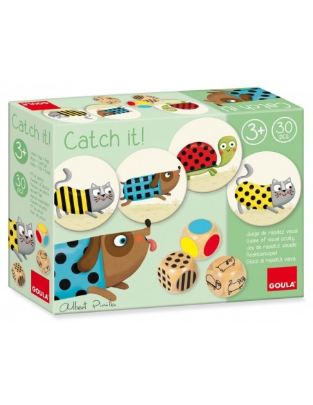 Catch it!. Juego de velocidad visual. Goula