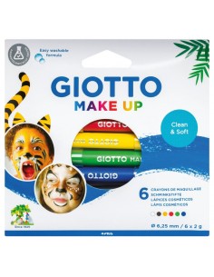 Maquillaje set 6 lápices cosméticos clásicos