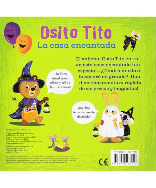 La colección de Libros Osito Tito. La casa encantada 2