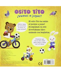 La colección de Libros Osito Tito. Vamos a jugar