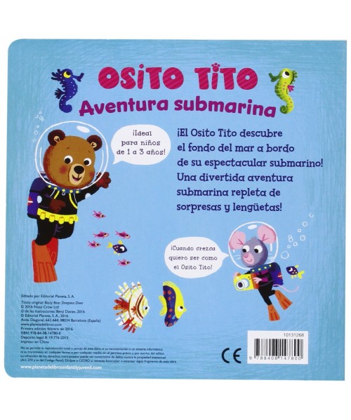 La colección de Libros Osito Tito. Aventura submarina 2