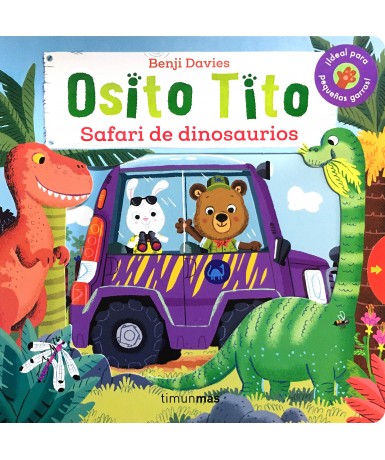La colección de Libros Osito Tito. Safari de dinosaurios